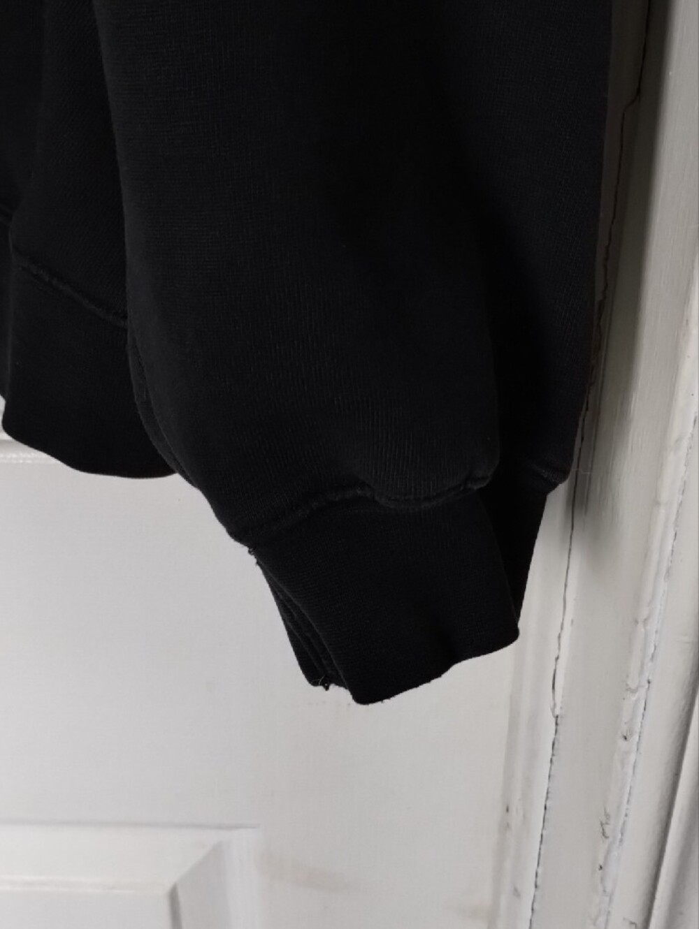 Vintage Billabong Black Zip-Up Hoodie with White Logo and Blue Accent. Size Med - Picture 4 of 12